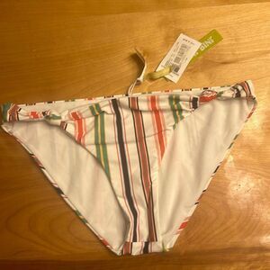Gianni bini bikini bottoms striped